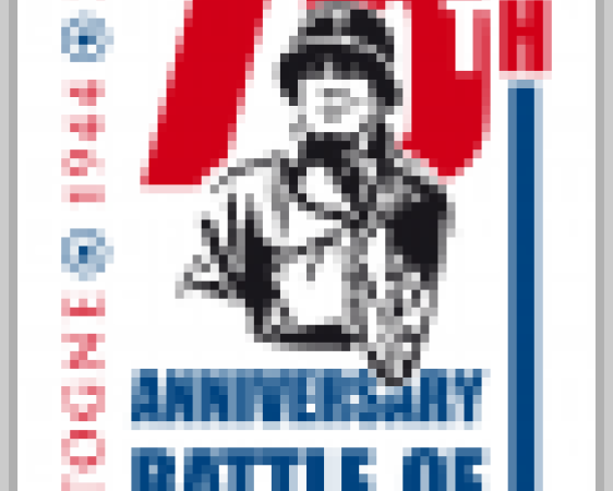 Logo 75ème anniversaire de la Bataille des Ardennes